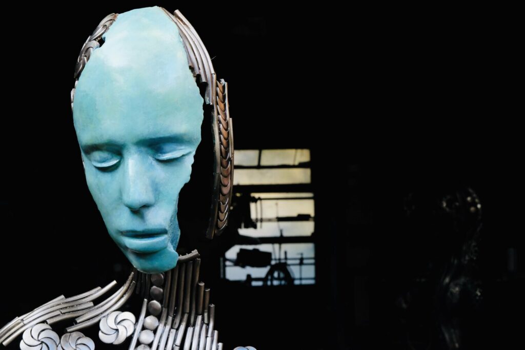 La dame Turquoise - 4 - Phils-Sculteur