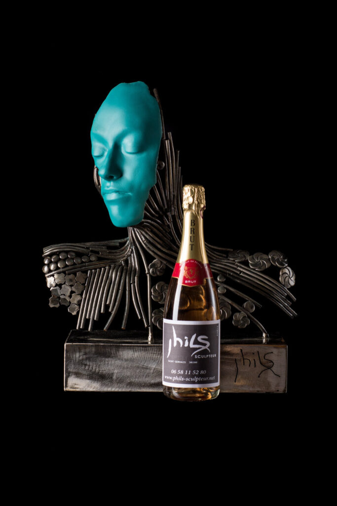 La dame en bleu - 3 - Phils-Sculteur