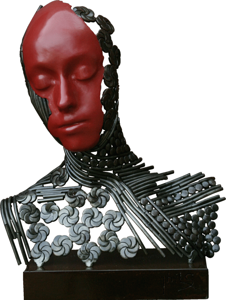 Madame Red - 1 - Phils-Sculteur